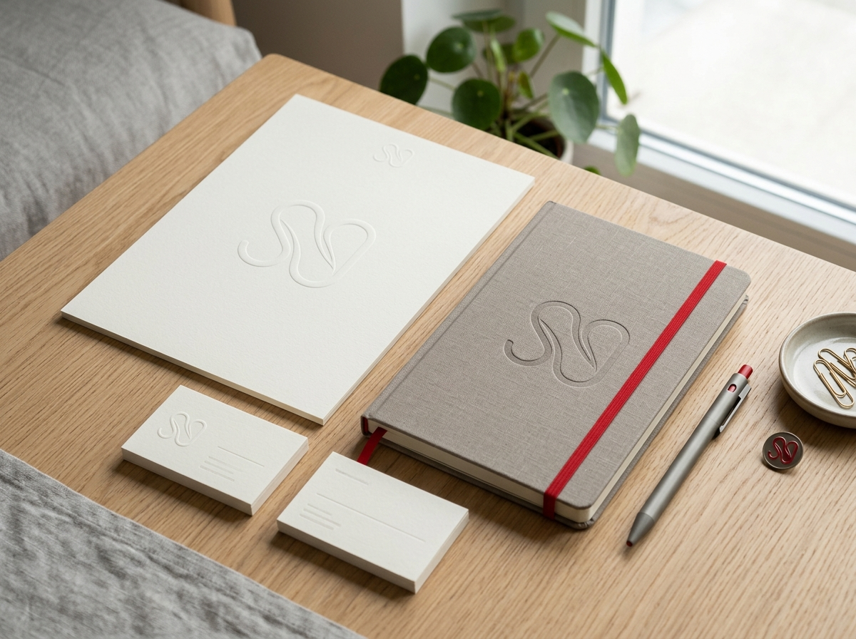 Corporate-Design-Projekt: Logo und Geschäftsausstattung
