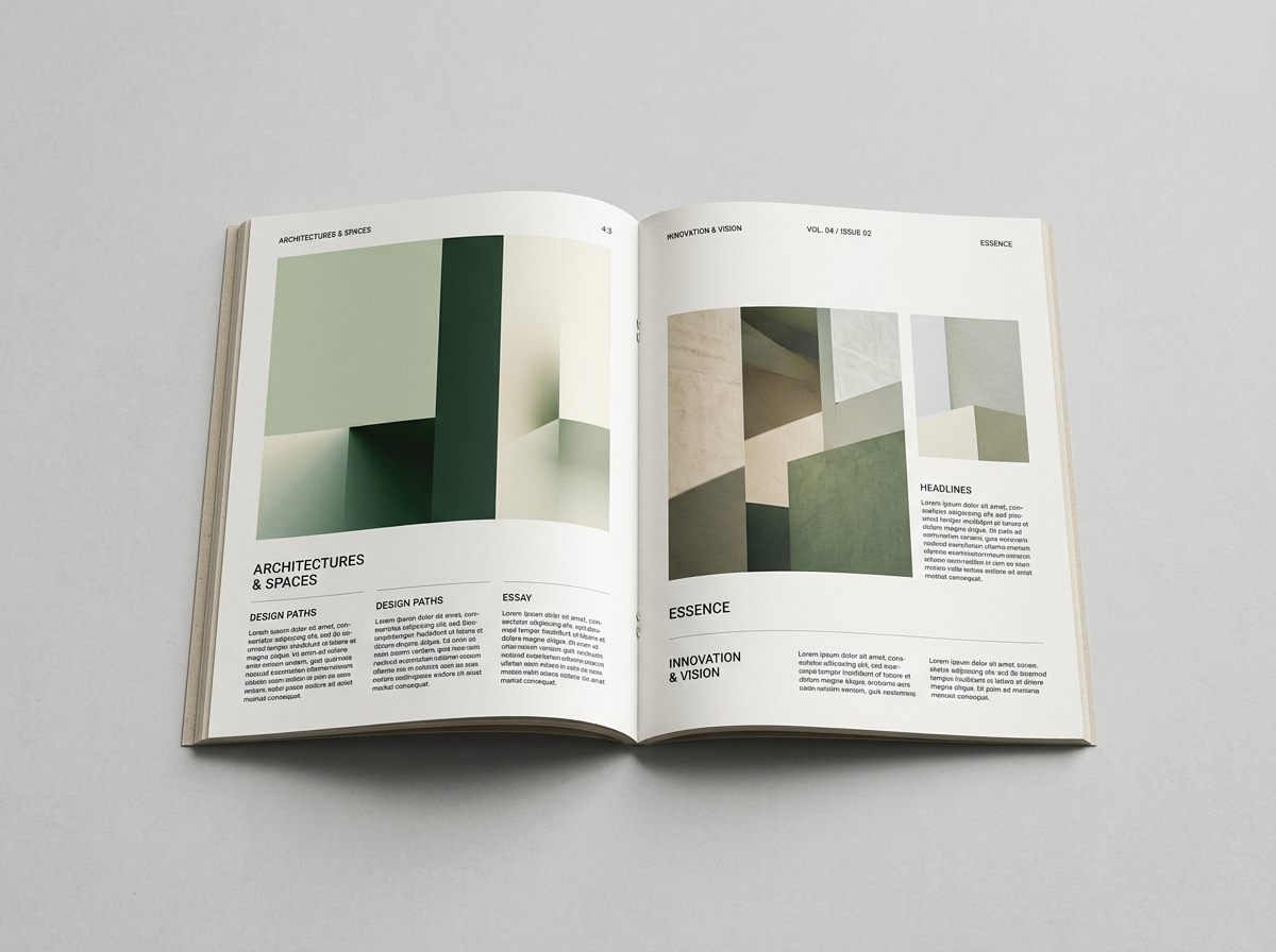 Editorial-Design-Projekt: Magazin-Layout
