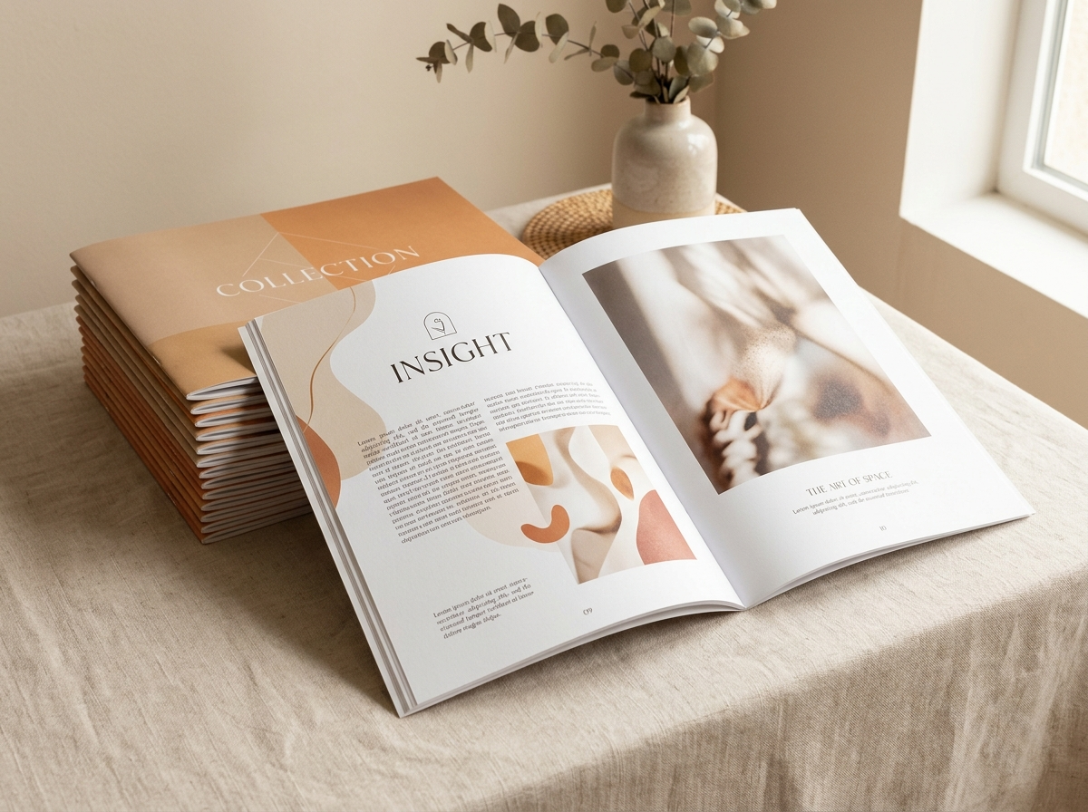 Printdesign-Projekt: Broschüren und Flyer